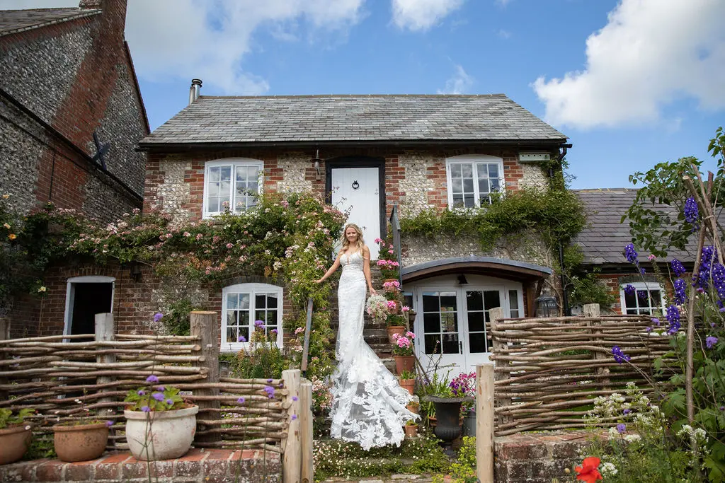 upwaltham barns wedding gallery bride