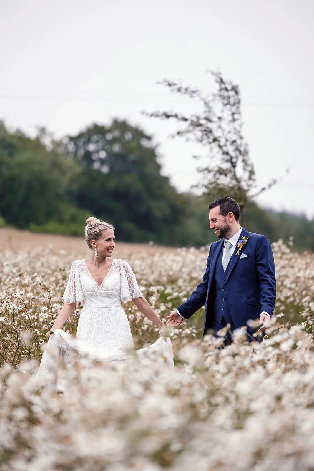 upwaltham barns wedding sustainability fields