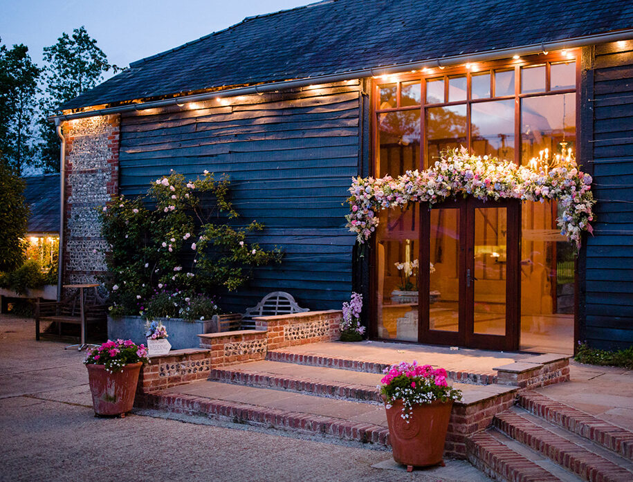 7.Spring wedding flowers dressed windows Chris Giles Photography