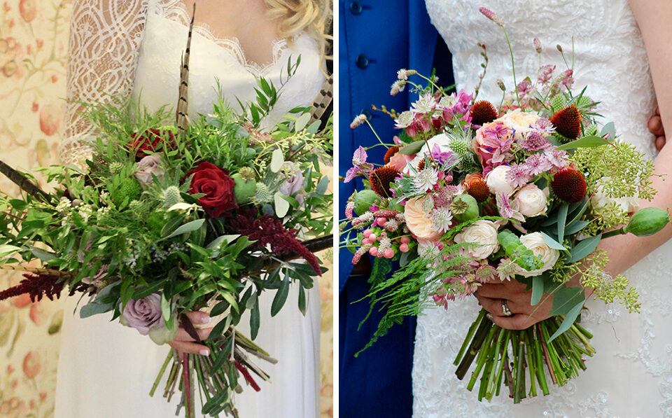 country wedding bouquet ideas