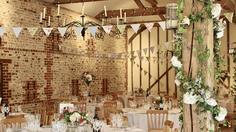 country wedding reception upwaltham barns