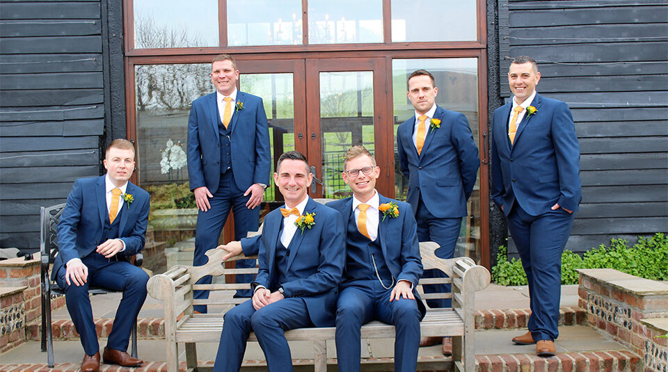 grooms wedding suits upwaltham barns