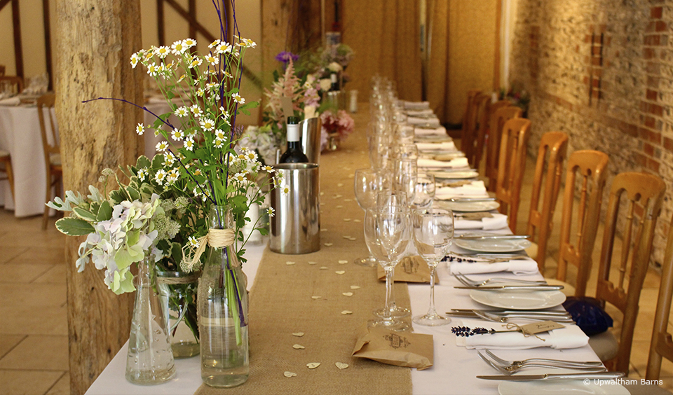 jars flowers rustic diy wedding ideas upwaltham barns