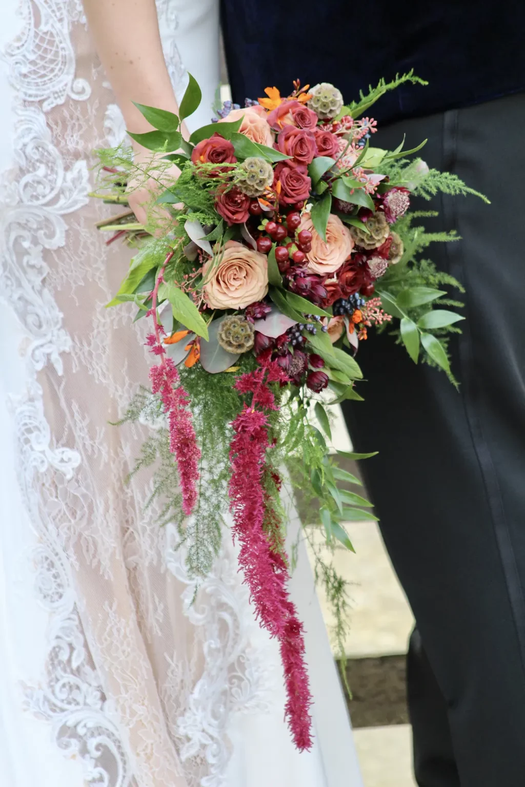 upwaltham barns wedding gallery autumn bouquet