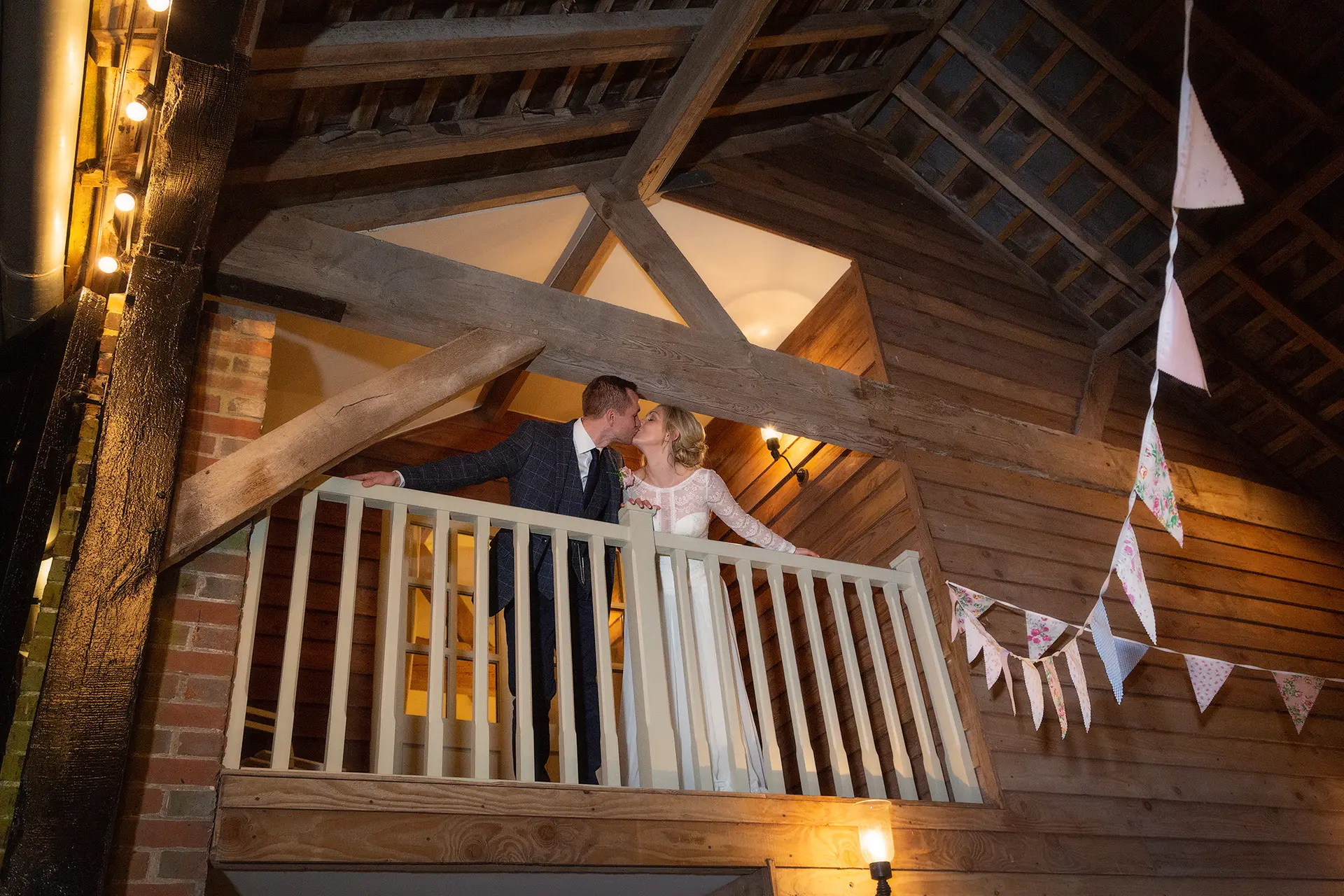 upwaltham barns wedding gallery jasmine cottage balcony
