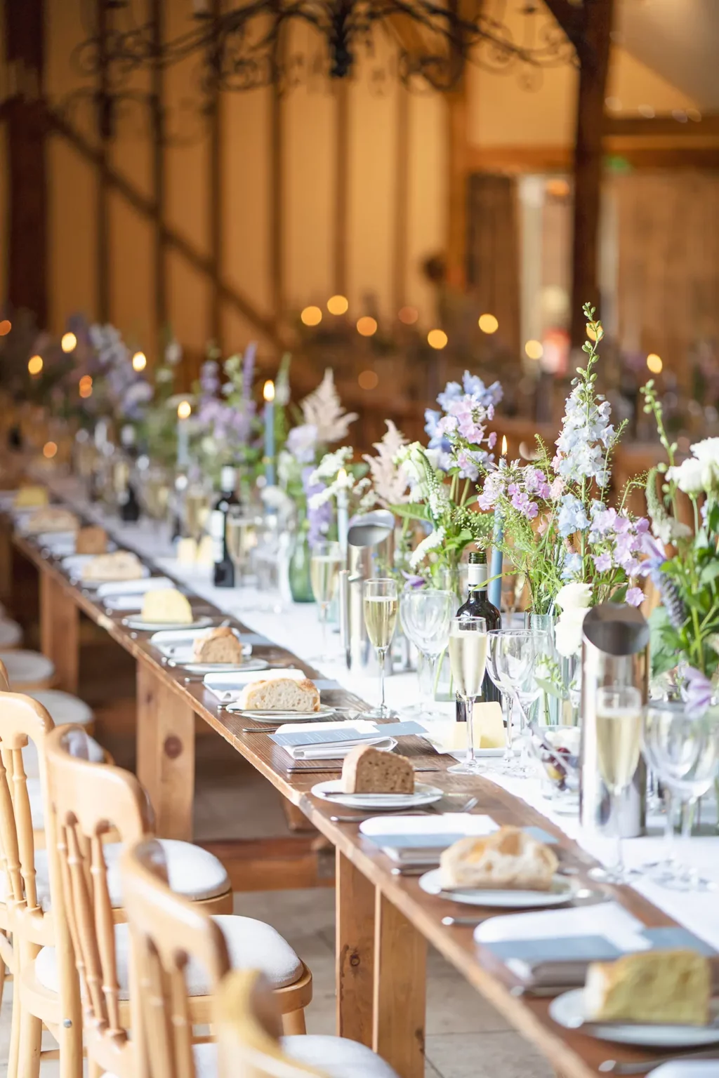 upwaltham barns wedding gallery receptions table detail