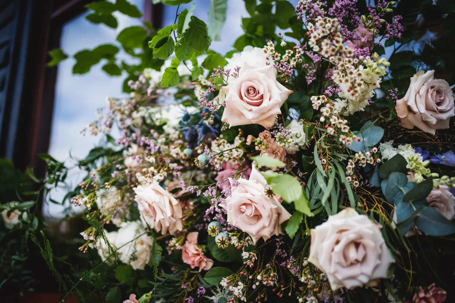 upwaltham barns wedding gallery summer flowers