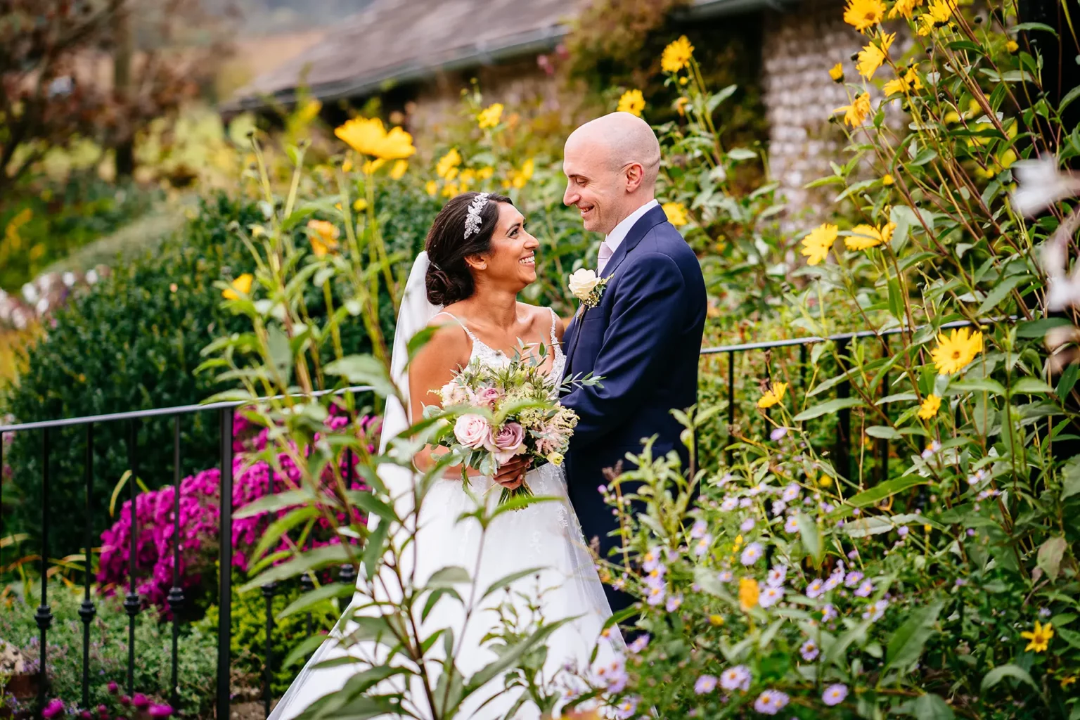 upwaltham barns wedding gardens snug