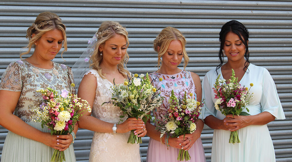 wild flower wedding bouquet ideas