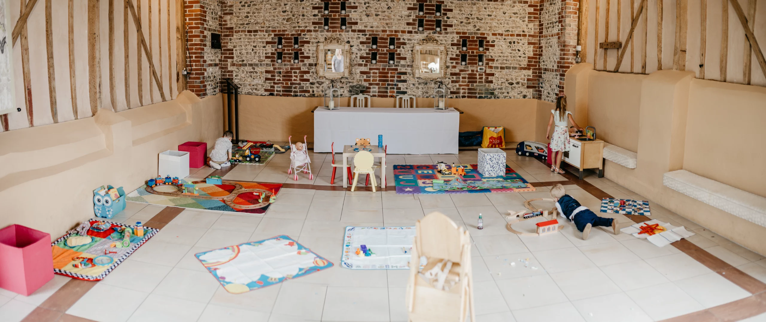 upwaltham barns wedding ideas creche