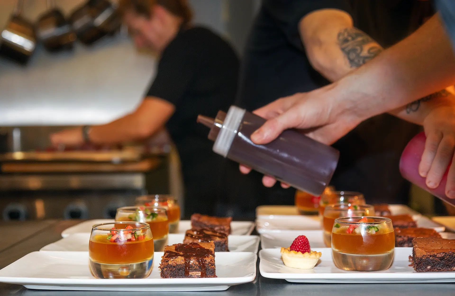 upwaltham barns wedding map nibbles 2 nosh prep