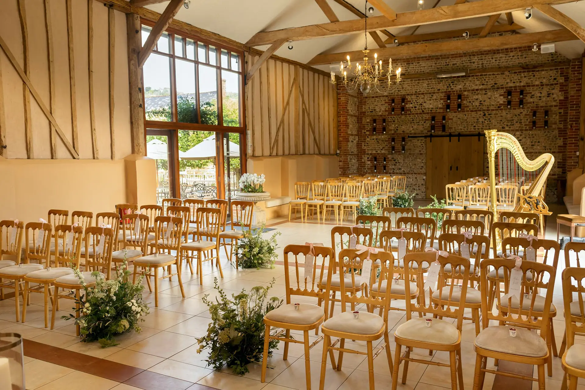 upwaltham barns wedding map the east barn