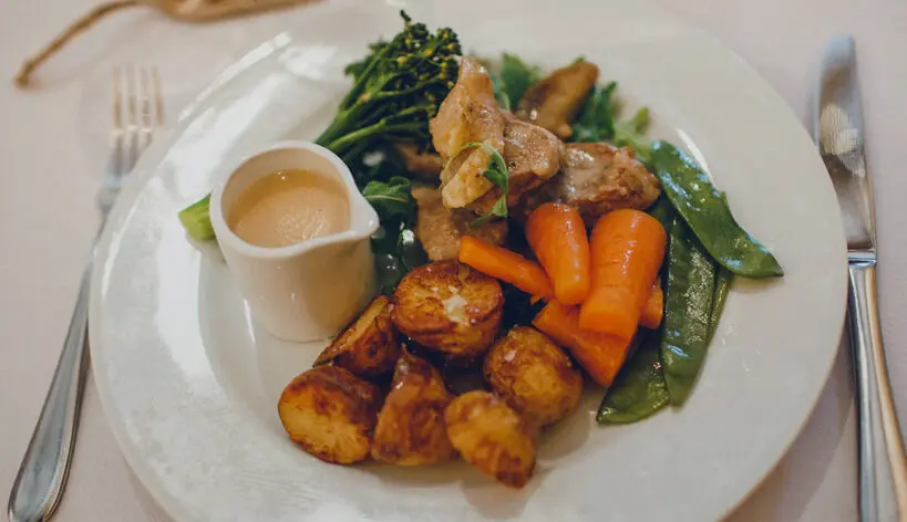upwaltham barns food main