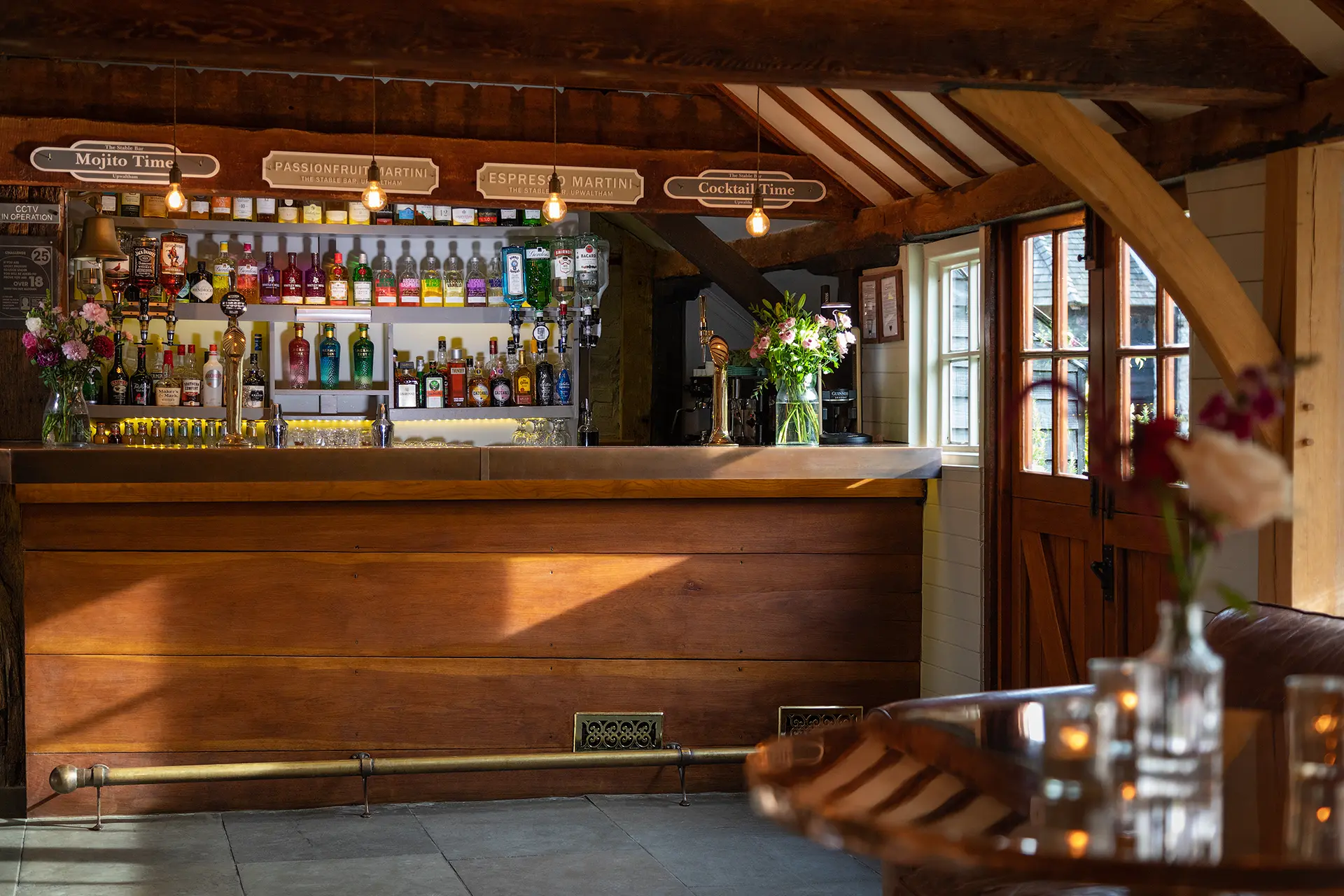 Upwaltham Barn The Stable Bar