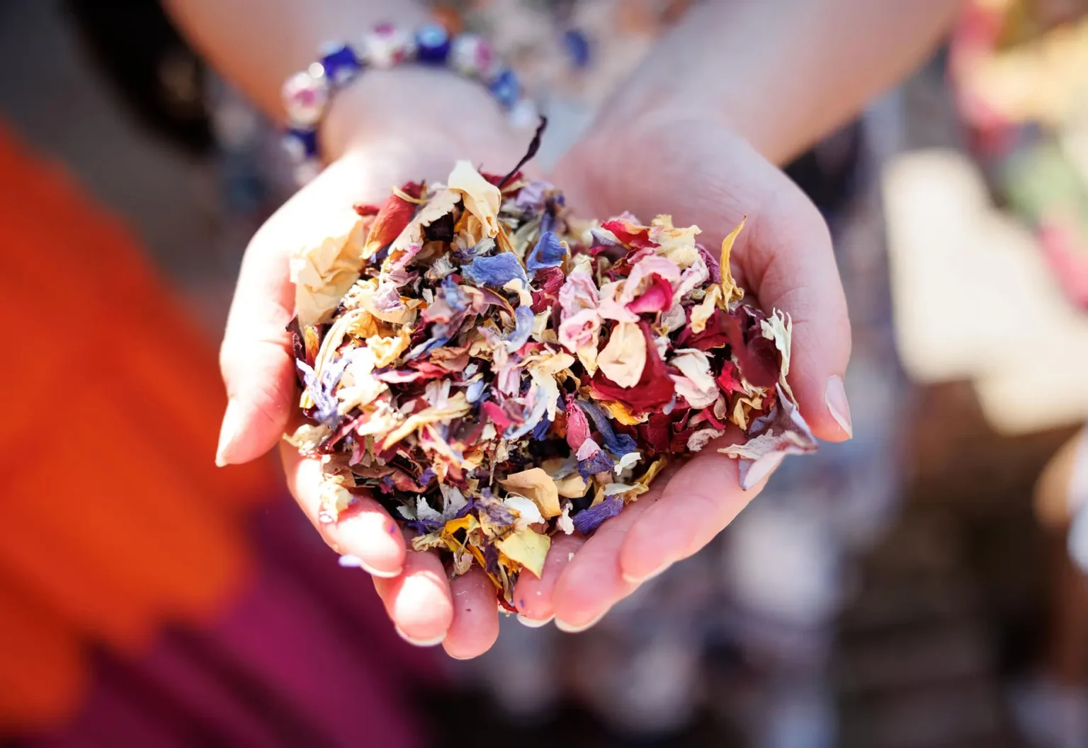 Upwaltham Barns confetti