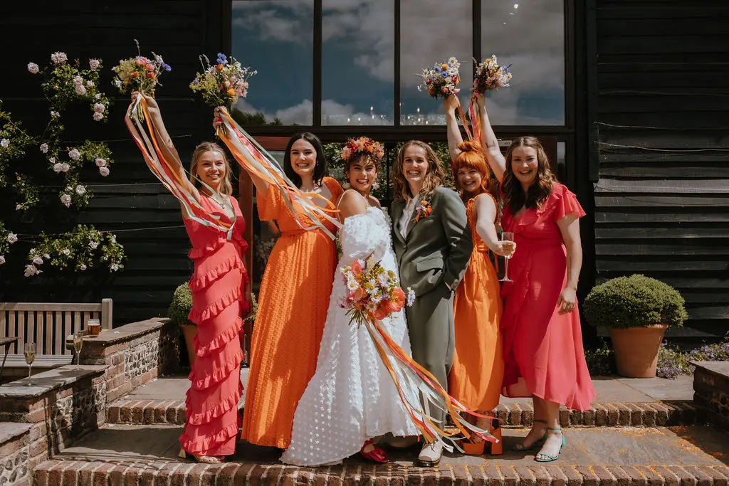 Upwaltham Barns same sex wedding