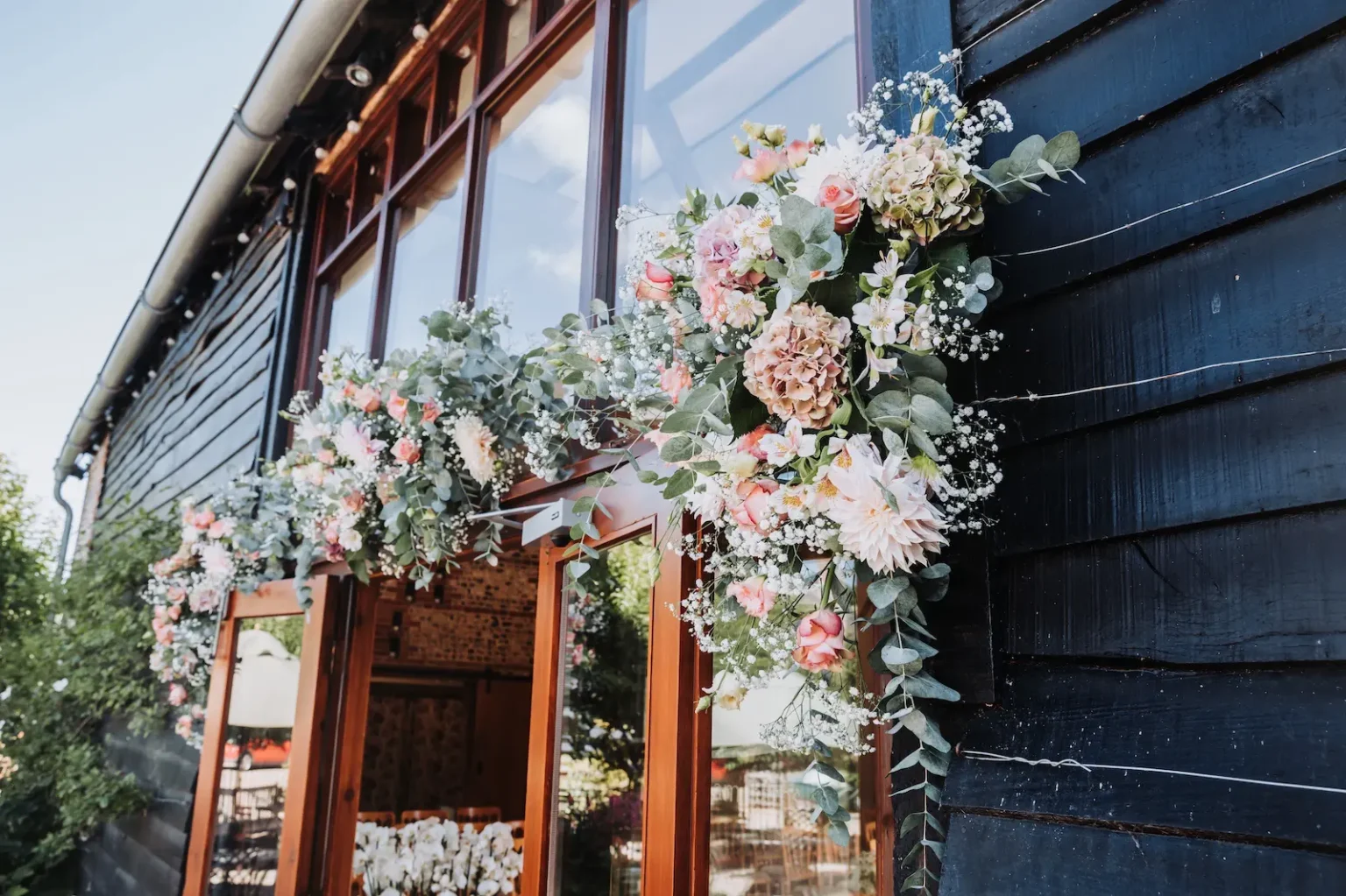 Upwaltham Barns West Sussex Wedding Guide venue flowers