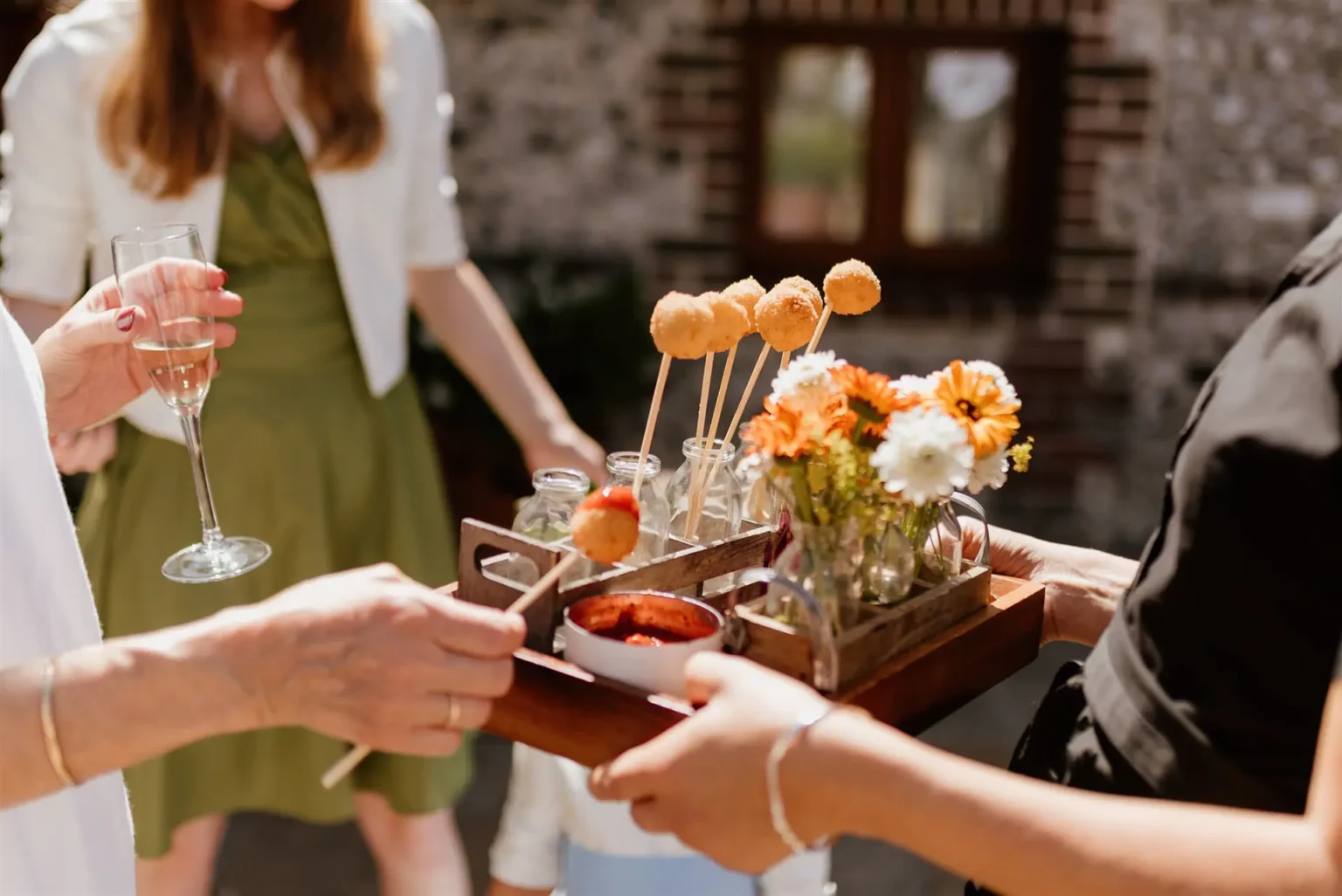 Upwaltham Barns Nibbles2Nosh catering