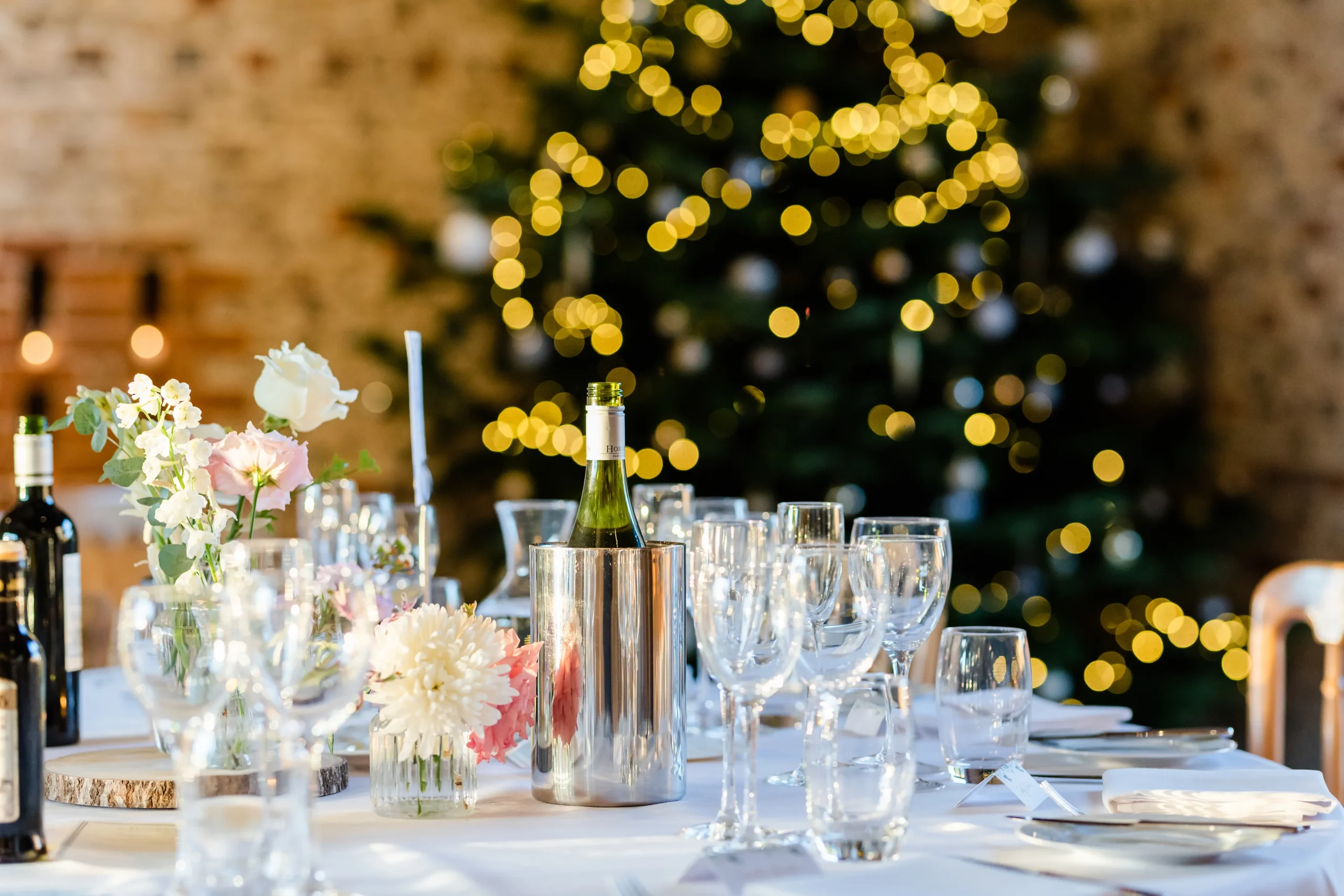Upwaltham Barns Christmas Lunch event